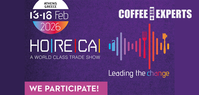 Σας περιμένουμε στην Horeca 2026 || HALL 1, A18