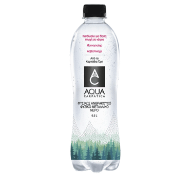 Aqua Carpatica Natural Sparkling Water 500ml PET