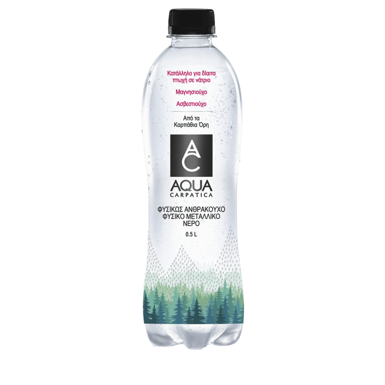 Aqua Carpatica Anthrakouxo Nero 500ml