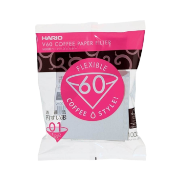 Χάρτινα Φίλτρα V60 01 Hario 100τμχ