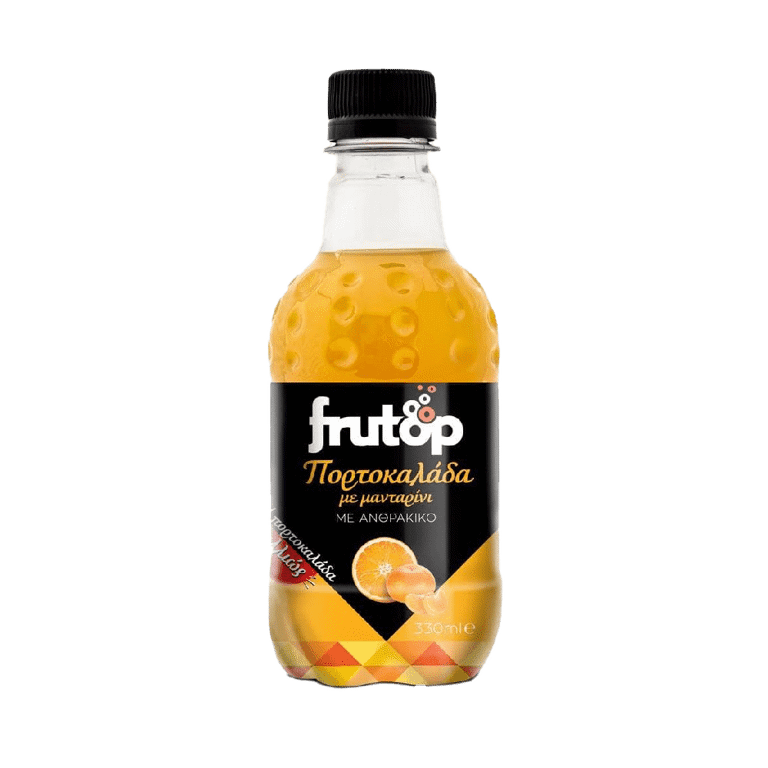 Frutop Portokalada me Anthrakiko 330ml