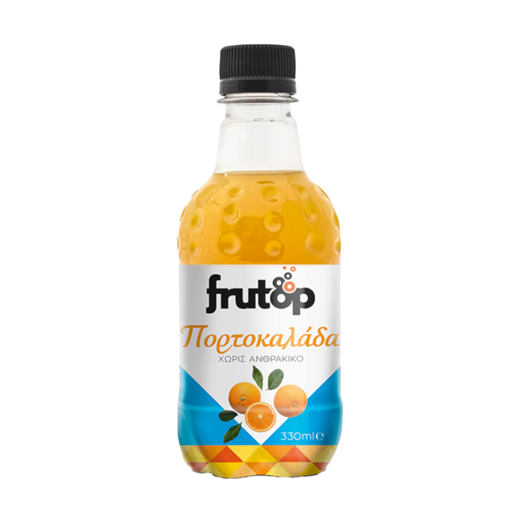 Frutop Ble Portokalada Xoris Anthrakiko 330ml