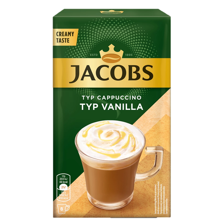 Jacobs Cappuccino Banilia 8 Sticks