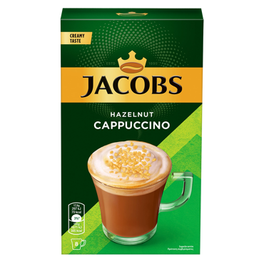 Jacobs Cappuccino Φουντούκι 8 Sticks Jacobs Cappuccino Φουντούκι 8 Sticks