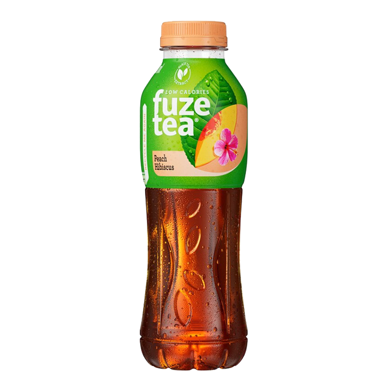 FuzeTea Mavro Tsai Rodakino & Ibiskos 500ml