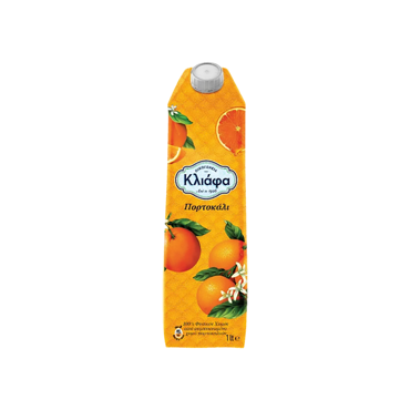 Kliafa Natural Orange Juice 1lt