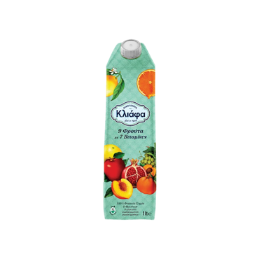 Κλιάφα Φρουτοποτό 9 Φρούτα 1lt