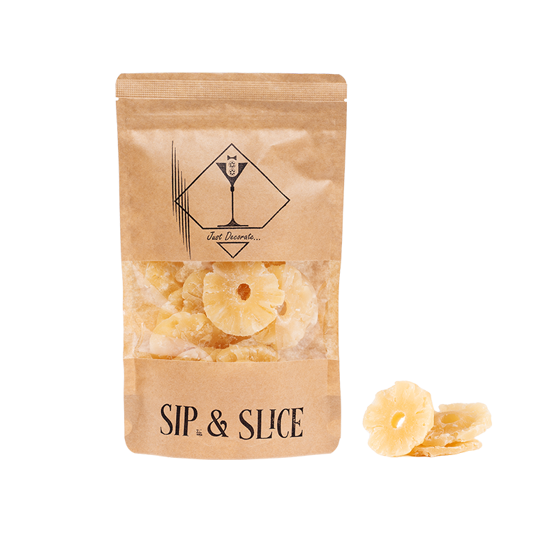 Apoxiramenos Ananas me zaxari Grnitoura Sip & Slice 250gr