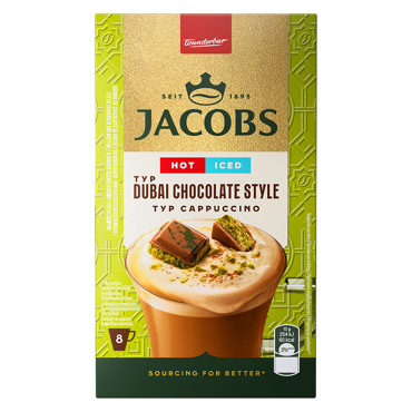 Jacobs Cappuccino Dubai Chocolate 8 sticks