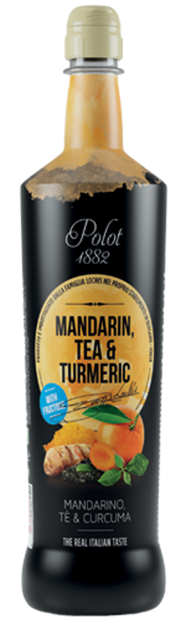 Σειρά Ευεξίας Μανταρίνι. Μήλο & Κουρκουμά Polot 1882 1lt