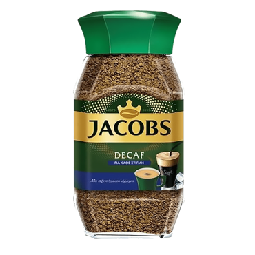 Jacobs Στιγμιαίος Decafeine 100gr Jacobs Στιγμιαίος Decafeine 100gr