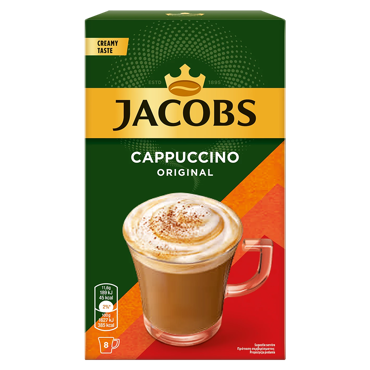 Jacobs Cappuccino Original 8 Sticks Jacobs Cappuccino Original 8 Sticks
