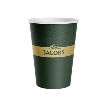 Ποτήρι Χάρτινο 8oz Διπλότοιχο Jacobs 25 τμχ