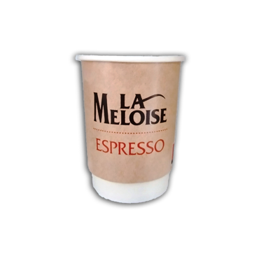 Paper Cup 8oz Double Wall La Meloise 25pcs