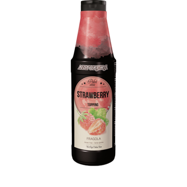 Topping Syrup Strawberry Naturera 1kg