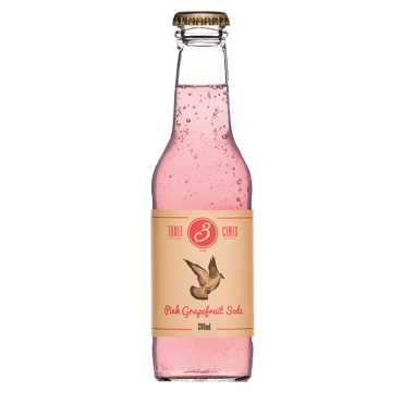 Three Cents Pink Grapefruit Soda 200ml