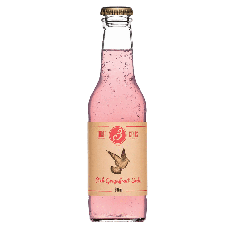 Three Cents Pink Grapefruit Soda 200ml