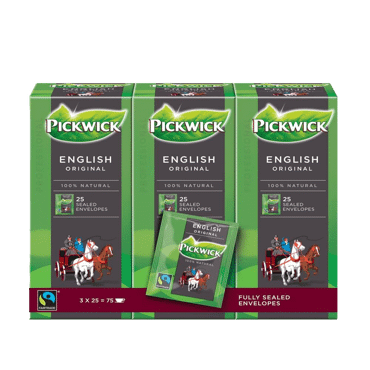 Tea Pickwick English Black 25x2gr