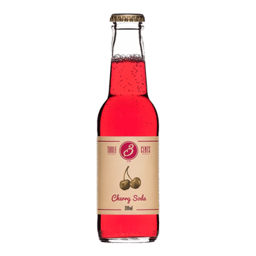 Three Cents Κεράσι Σόδα 200ml