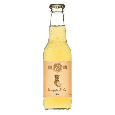 Three Cents Pineapple Soda 200ml