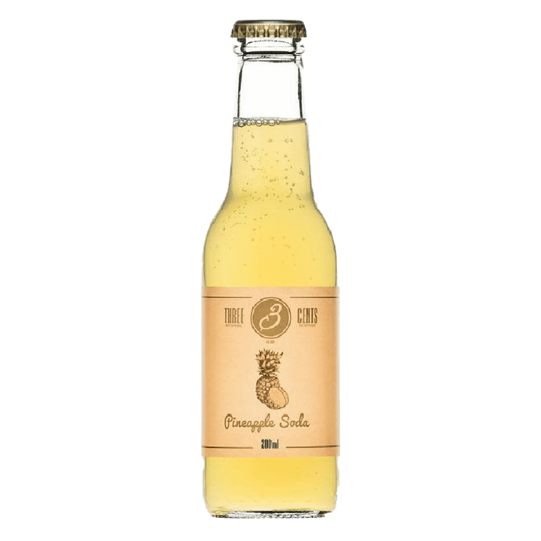 Three Cents Pineapple Soda 200ml